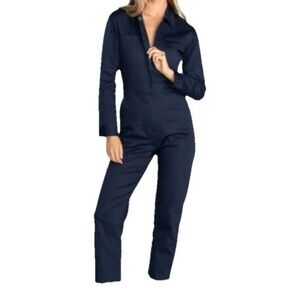 RIVET UTILITY Navy Blue  COTTON JUMPSUIT Size XS